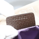 BVLGARI Logo Mania Tote Bag Canvas Beige Silver Auth 139062-12