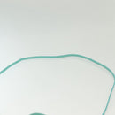 TIFFANY&Co. Mini Hand Bag Leather 2way Turquoise Blue Silver Auth 139063-11