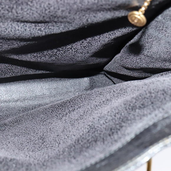 GUCCI Bamboo Hand Bag Leather Black Gold 002 1186 0259 Auth 139070