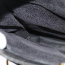 GUCCI Bamboo Hand Bag Leather Black Gold 002 1186 0259 Auth 139070-19