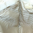 PRADA Tote Bag Nylon Beige Silver Auth 139071-22