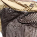 PRADA Tote Bag Nylon Brown Silver Auth 139072-20