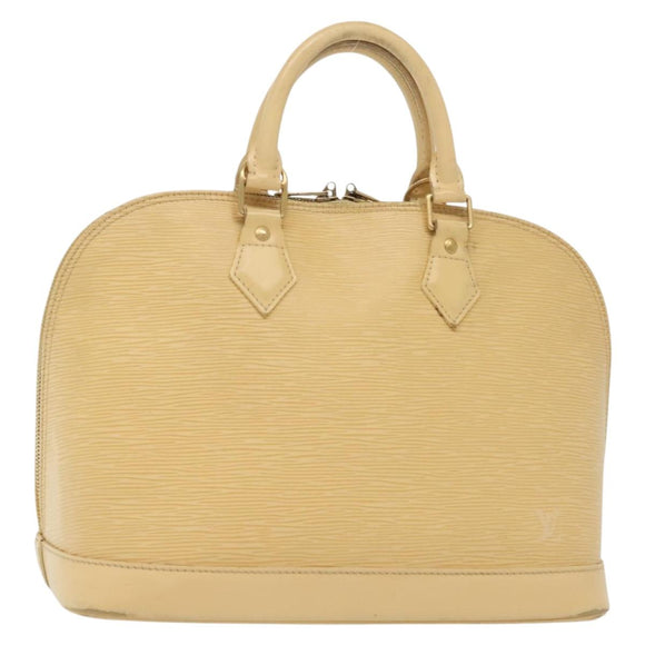 LOUIS VUITTON Epi Alma Hand Bag Vanilla M5214A LV Auth 139075