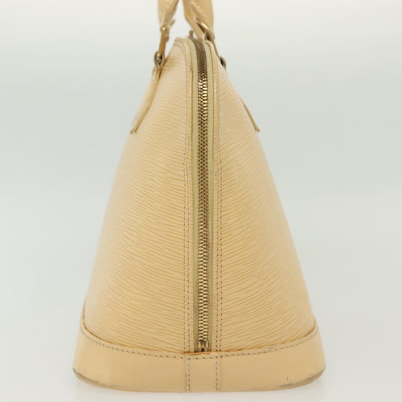 LOUIS VUITTON Epi Alma Handtasche Vanilla M5214A LV Auth 139075