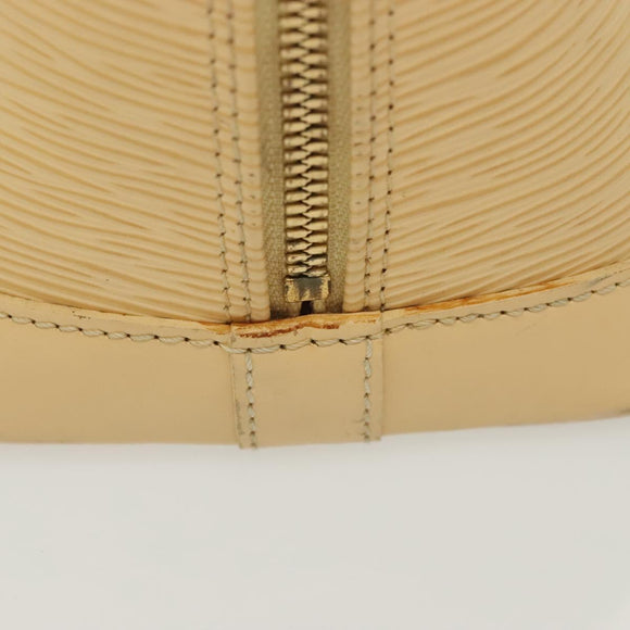LOUIS VUITTON Epi Alma Handtasche Vanilla M5214A LV Auth 139075