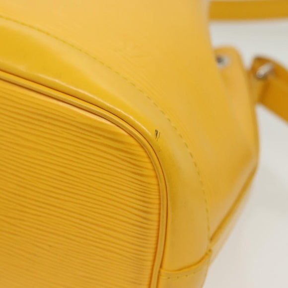 LOUIS VUITTON Epi Noe BB Shoulder Bag Yellow Citron M40848 LV Auth 139076