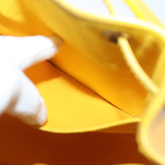 LOUIS VUITTON Epi Noe BB Shoulder Bag Yellow Citron M40848 LV Auth 139076