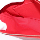 LOUIS VUITTON Parnasea Esan Ciel Shoulder Bag Leather Red M94448 LV Auth 139078-20