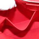 LOUIS VUITTON Parnasea Esan Ciel Shoulder Bag Leather Red M94448 LV Auth 139078-23