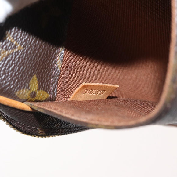 LOUIS VUITTON Monogram Pochette Gange Umhängetasche M51870 LV Auth 139079