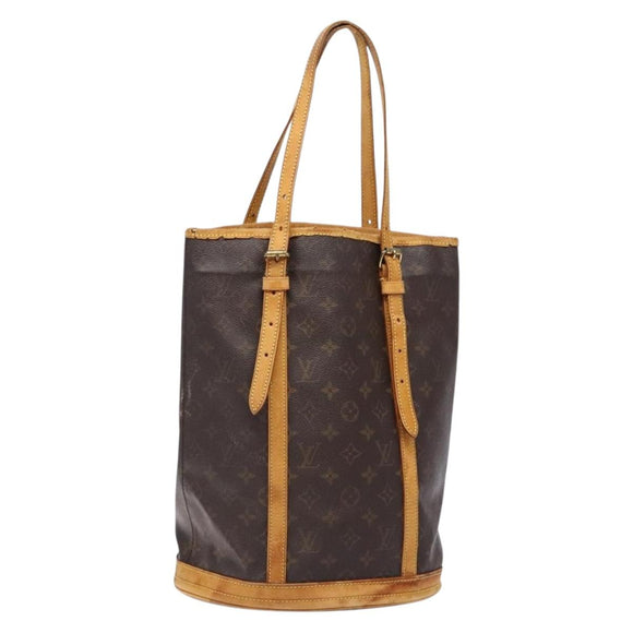 LOUIS VUITTON Monogram Bucket GM Shoulder Bag M42236 LV Auth 139086