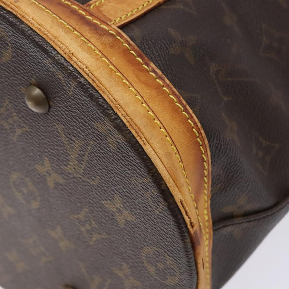 LOUIS VUITTON Monogram Bucket GM Shoulder Bag M42236 LV Auth 139086