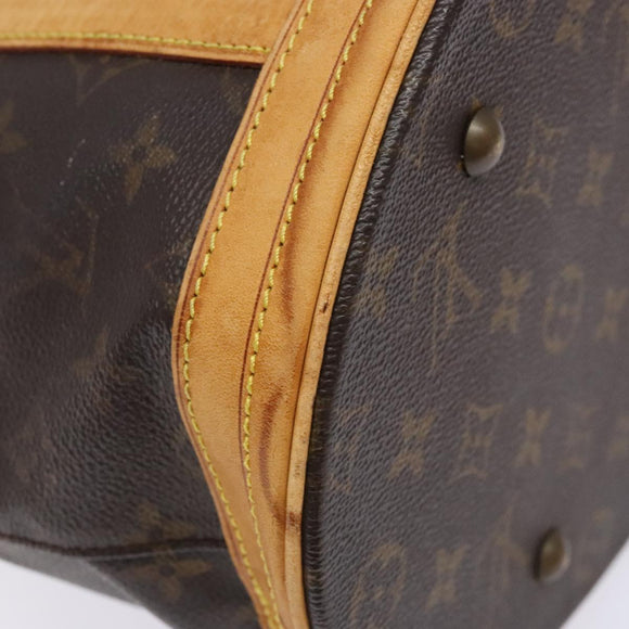 LOUIS VUITTON Monogram Bucket GM Shoulder Bag M42236 LV Auth 139086
