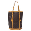 LOUIS VUITTON Monogram Bucket GM Shoulder Bag M42236 LV Auth 139086-2