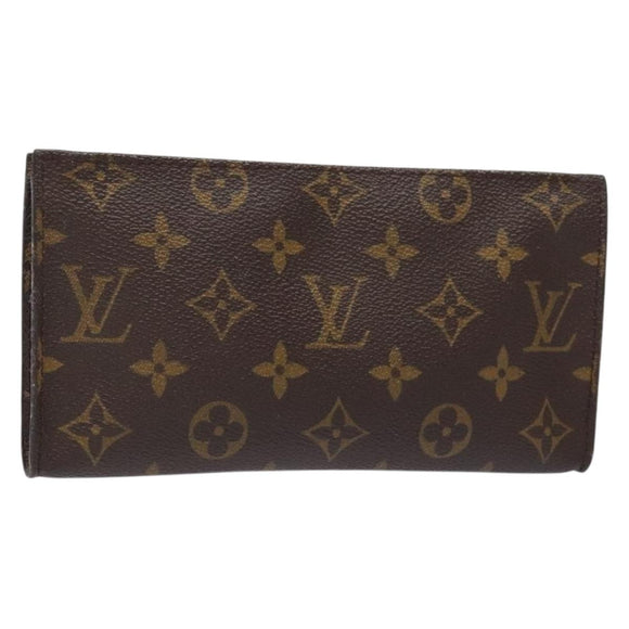 LOUIS VUITTON Monogram Bucket GM Accessory Pouch LV Auth 139087