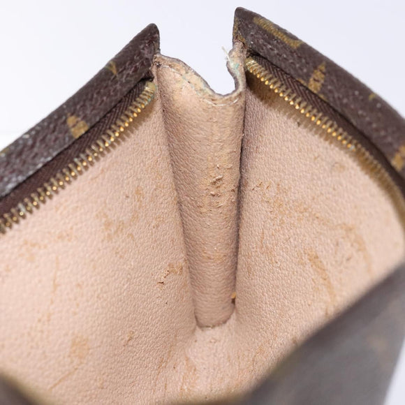 LOUIS VUITTON Monogram Bucket GM Accessory Pouch LV Auth 139087