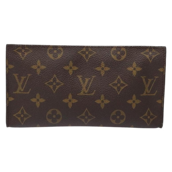 LOUIS VUITTON Monogram Bucket GM Accessory Pouch LV Auth 139087