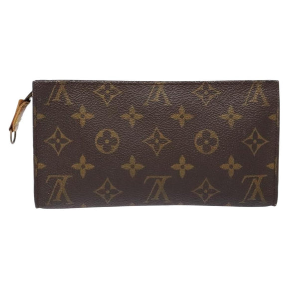 LOUIS VUITTON Monogram Bucket GM Accessory Pouch LV Auth 139087