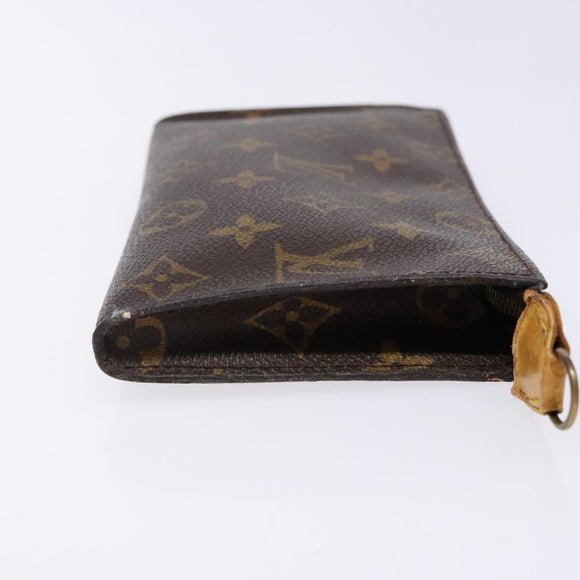 LOUIS VUITTON Monogram Bucket GM Accessory Pouch LV Auth 139087