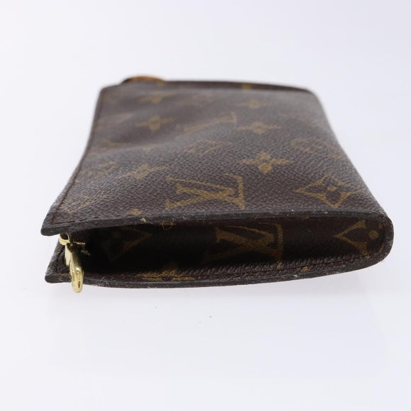 LOUIS VUITTON Monogram Bucket GM Accessory Pouch LV Auth 139087