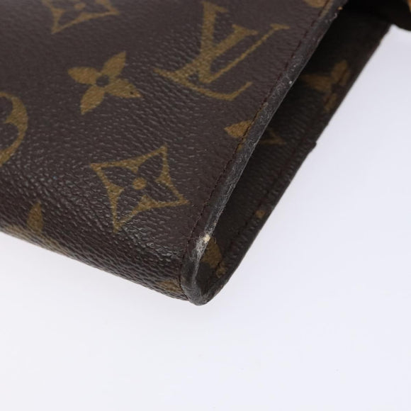 LOUIS VUITTON Monogram Bucket GM Accessory Pouch LV Auth 139087