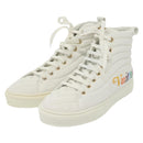 LOUIS VUITTON Stellar Tyne High Top Sneakers Leather White LV Auth 139090-1