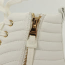 LOUIS VUITTON Stellar Tyne High Top Sneakers Leather White LV Auth 139090-13