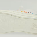 LOUIS VUITTON Stellar Tyne High Top Sneakers Leather White LV Auth 139090-28