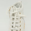 LOUIS VUITTON Stellar Tyne High Top Sneakers Leather White LV Auth 139090-31