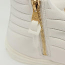 LOUIS VUITTON Stellar Tyne High Top Sneakers Leather White LV Auth 139090-32