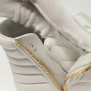 LOUIS VUITTON Stellar Tyne High Top Sneakers Leather White LV Auth 139090-34