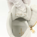 LOUIS VUITTON Stellar Tyne High Top Sneakers Leather White LV Auth 139090-38