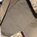 FENDI Zucca Canvas Vanity Pouch Black Brown Auth 139093-10