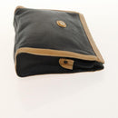 GUCCI GG Canvas Web Sherry Line Bag Leather 2Set Beige Black Auth 139097-13