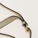 GUCCI GG Canvas Web Sherry Line Bag Leather 2Set Beige Black Auth 139097-6