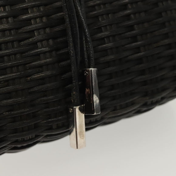 Salvatore Ferragamo Handtas Raffia Bruin Auth 139103