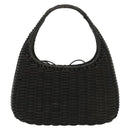 Salvatore Ferragamo Handtas Raffia Bruin Auth 139103-13