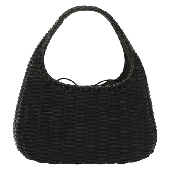 Salvatore Ferragamo Handtas Raffia Bruin Auth 139103