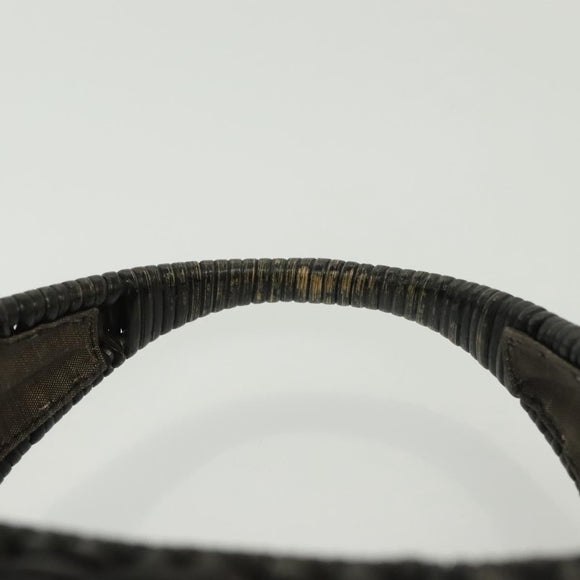 Salvatore Ferragamo Hand Bag Raffia Brown Auth 139103