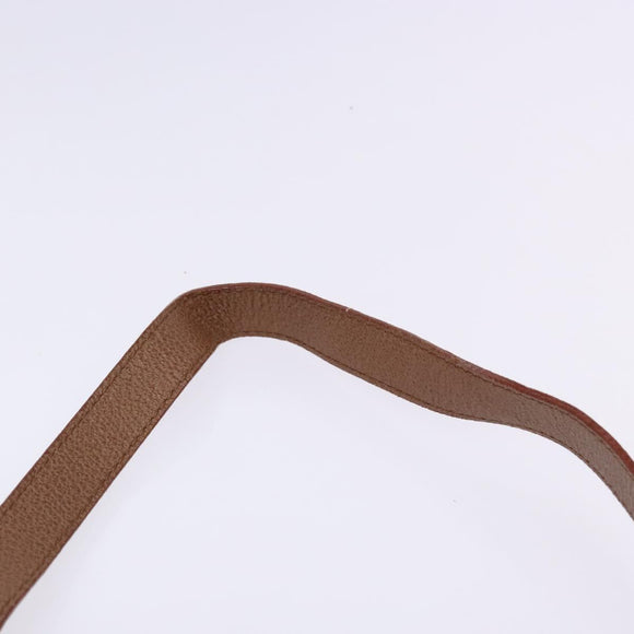 GUCCI Bamboo Hand Bag Suede 2way Brown Gold 000 123 0316 Auth 139104