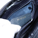 GUCCI GG Supreme Sherry Line Hand Bag PVC Navy Gold Red 58 02 007 Auth 139106-22