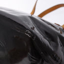 LOUIS VUITTON Monogram Vernis Bellevue PM Hand Bag Amarante M93585 Auth 139107-9