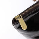 LOUIS VUITTON Monogram Vernis Bellevue PM Hand Bag Amarante M93585 Auth 139107-10