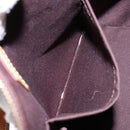 LOUIS VUITTON Monogram Vernis Bellevue PM Hand Bag Amarante M93585 Auth 139107-21