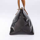 LOUIS VUITTON Monogram Vernis Bellevue PM Hand Bag Amarante M93585 Auth 139107-4