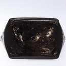 LOUIS VUITTON Monogram Vernis Bellevue PM Hand Bag Amarante M93585 Auth 139107-5