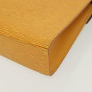 LOUIS VUITTON Epi Malesherbes Hand Bag Tassili Yellow Jonne M52379 Auth 139109-17