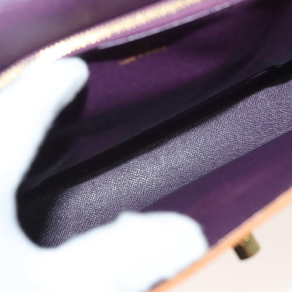 LOUIS VUITTON Epi Malesherbes Hand Bag Tassili Yellow Jonne M52379 Auth 139109