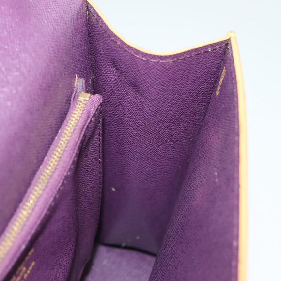 LOUIS VUITTON Epi Malesherbes Hand Bag Tassili Yellow Jonne M52379 Auth 139109