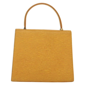 LOUIS VUITTON Epi Malesherbes Hand Bag Tassili Yellow Jonne M52379 Auth 139109 - 0